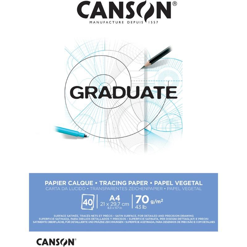 Скечблок А4 72гр 40л Cangrad Calque 31250Р020